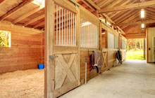 Balk Field stable construction leads